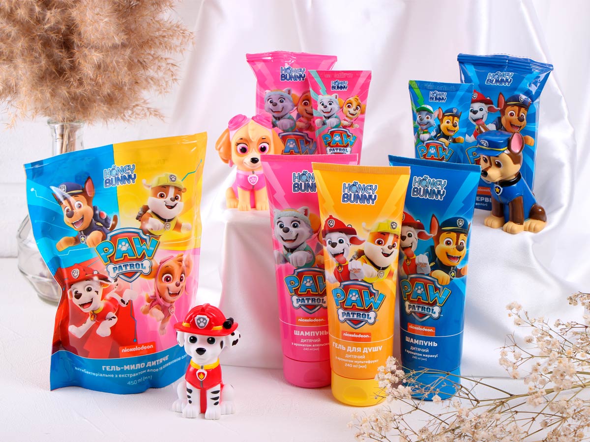 Щенячий патруль в EVA: огляд нової лінійки дитячих товарів Honey Bunny » Eva Blog
